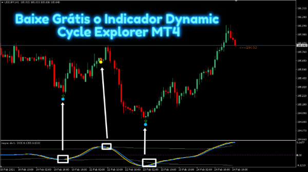 Baixe Grátis o Indicador Dynamic Cycle Explorer MT4